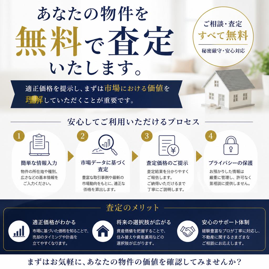 無料査定のご案内