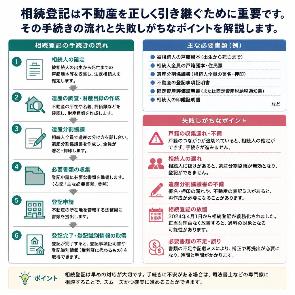 相続登記を進める重要性